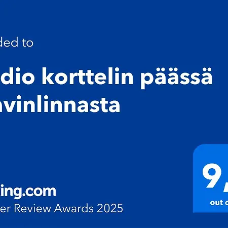 Korttelin Paeaessae Olavinlinnasta Διαμέρισμα